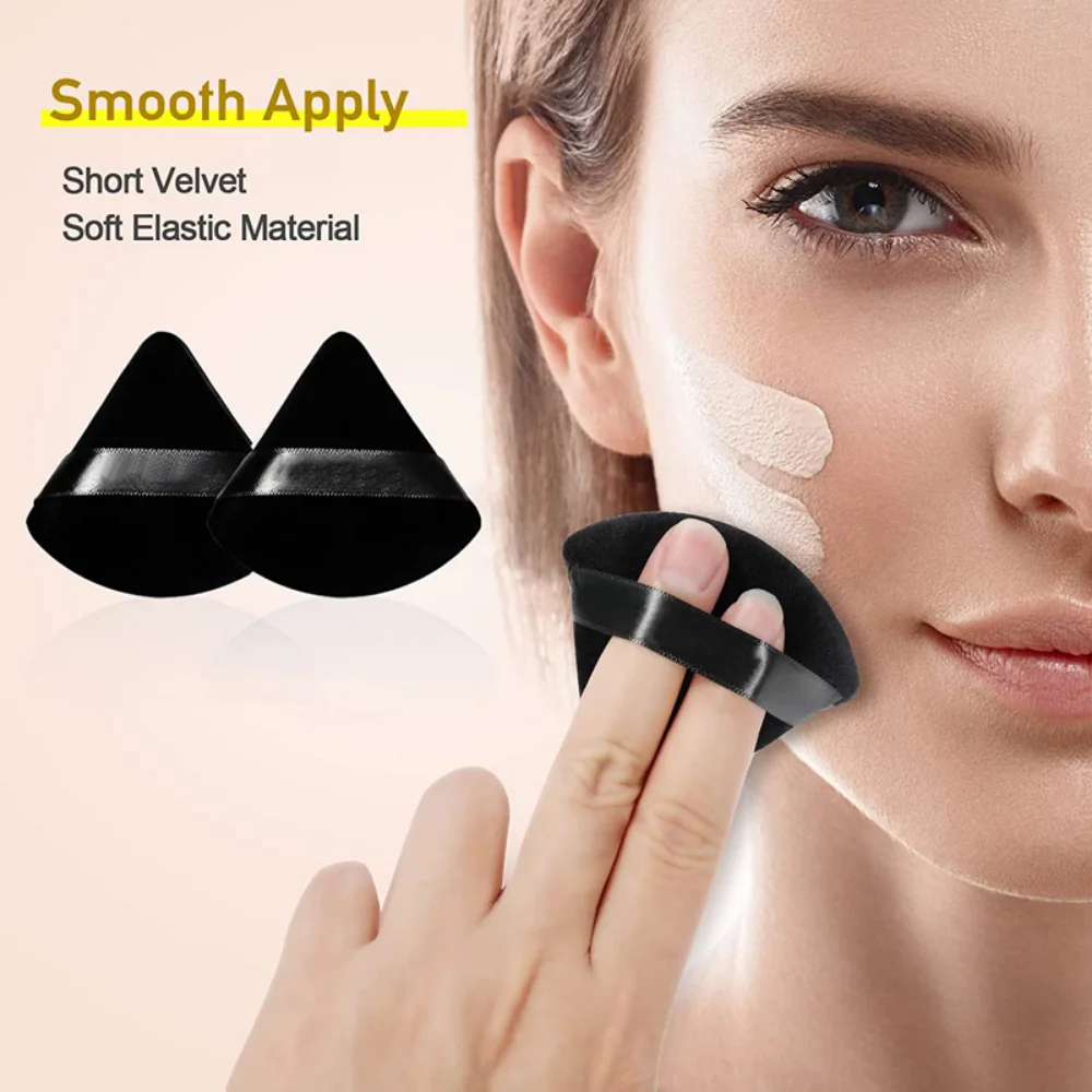 2/6Pcs Triangle Powder Puff Fa - Beauty Bay Makeup reseña y precio