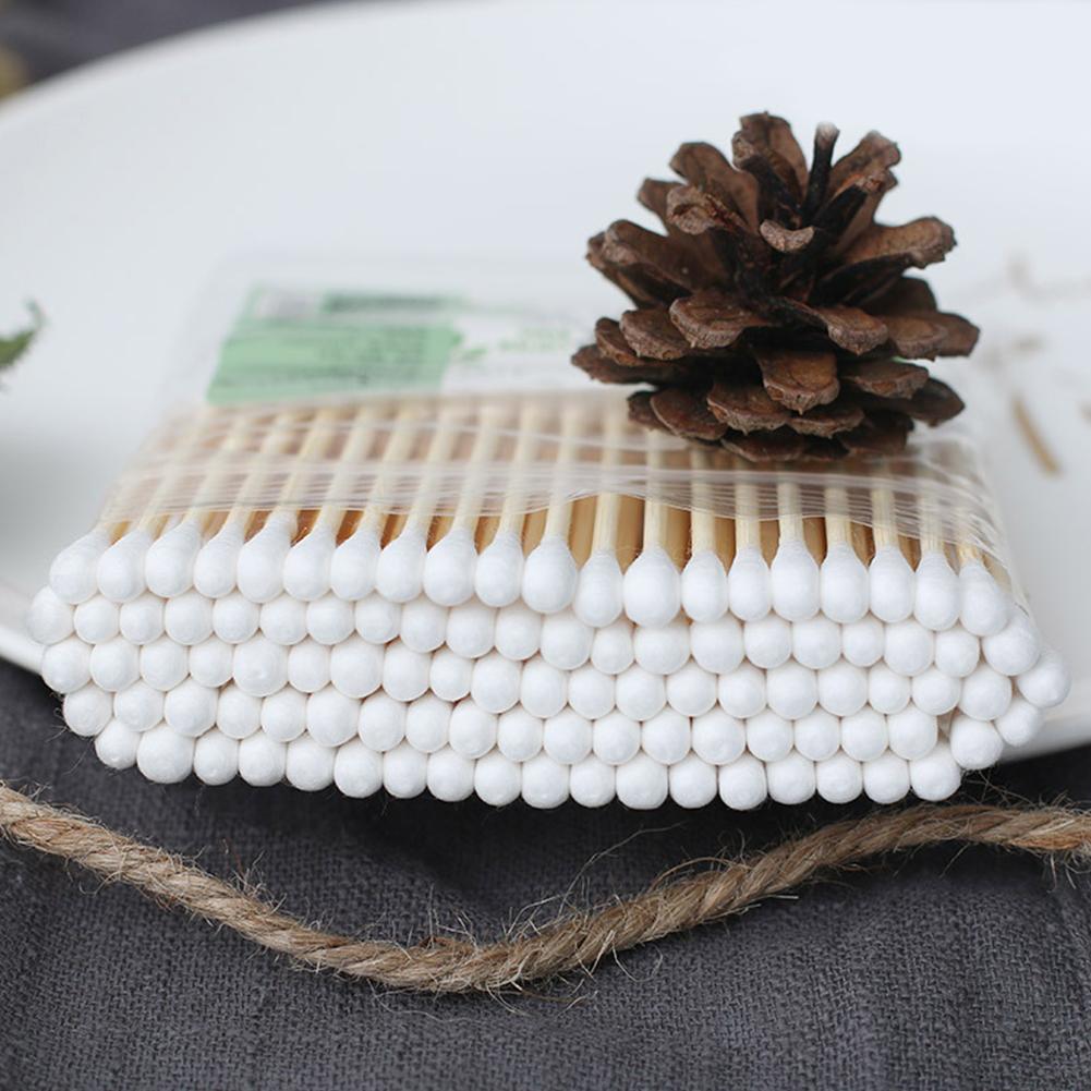 10/100pcs Disposable Cotton Sw - Beauty In Makeup reseña y precio