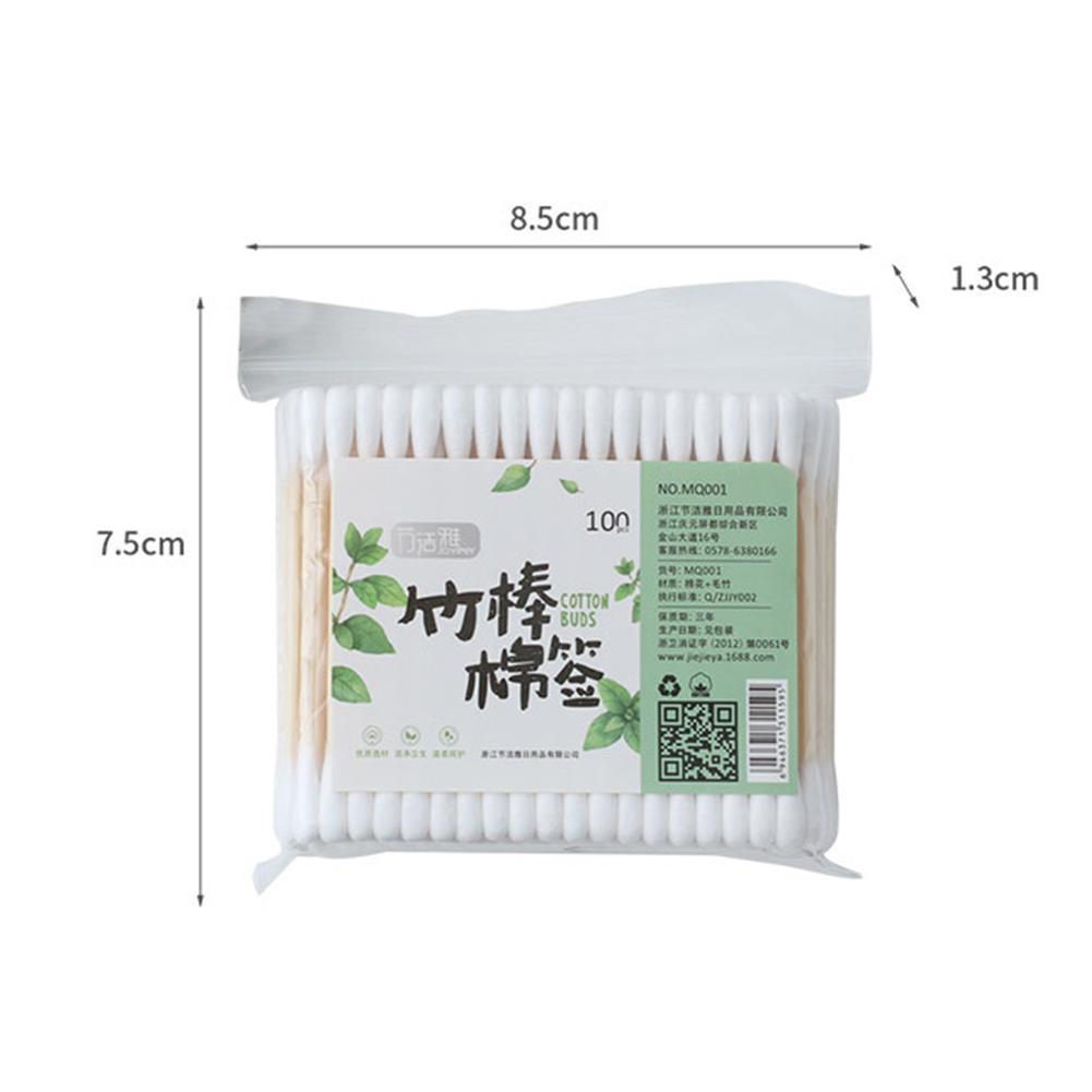 10/100pcs Disposable Cotton Sw - Beauty In Makeup reseña y precio