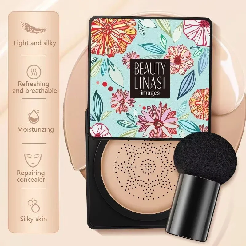 Mushroom Head Air Cushion, CC  - Beauty Linasi Makeup reseña y precio