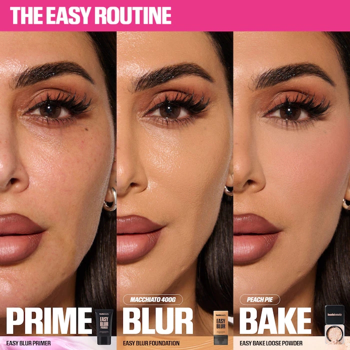 Huda Beauty Easy Blur Liquid F - Beauty Huda Makeup reseña y precio