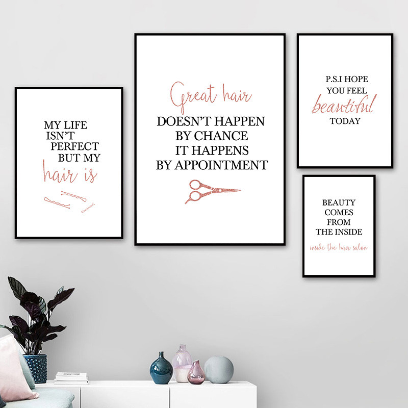 barbershop quote art posters h - Beauty Of Makeup Quotes reseña y precio
