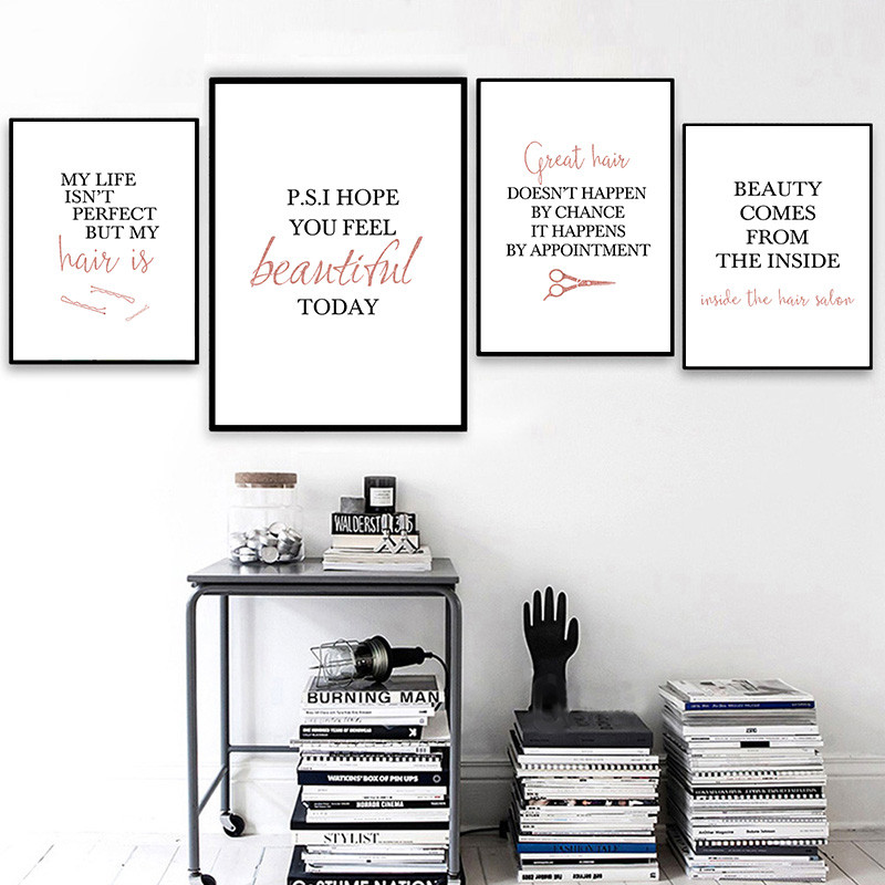 barbershop quote art posters h - Beauty Of Makeup Quotes reseña y precio
