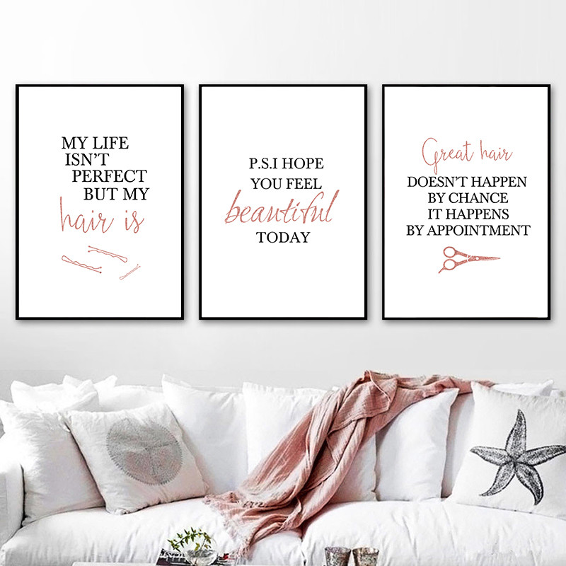 barbershop quote art posters h - Beauty Of Makeup Quotes reseña y precio