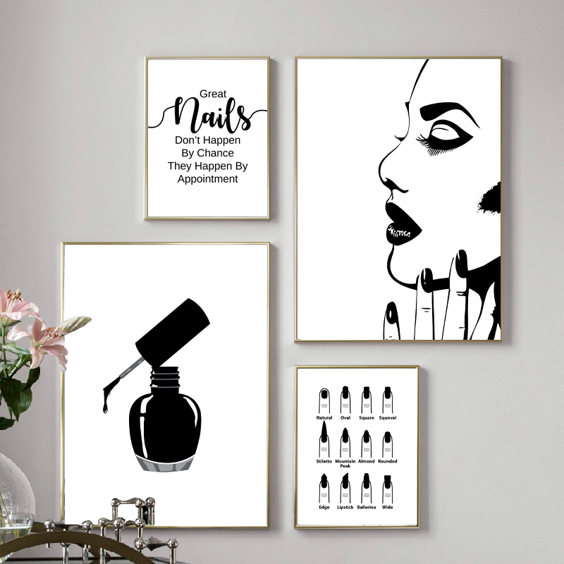 Nail Salon Quotes Makeup Wall  - Beauty Of Makeup Quotes reseña y precio
