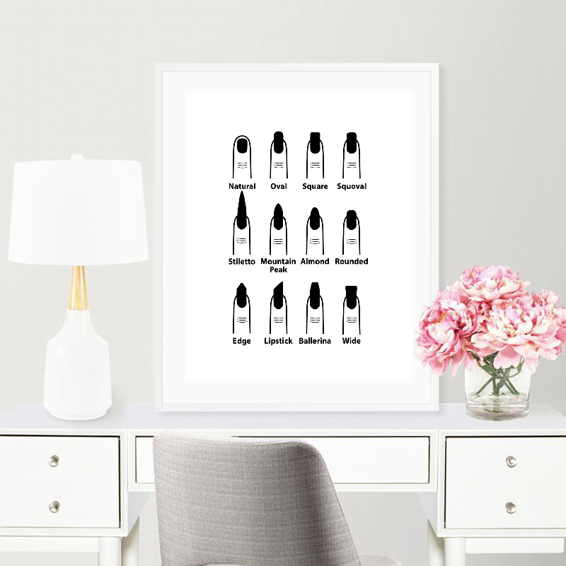 Nail Salon Quotes Makeup Wall  - Beauty Of Makeup Quotes reseña y precio