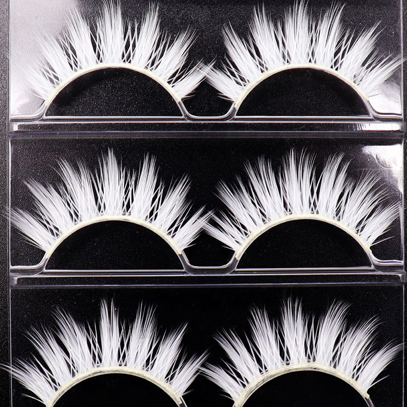 Cosplay  3 Pairs Silk 3D Mink  - Beauty Halloween Makeup reseña y precio