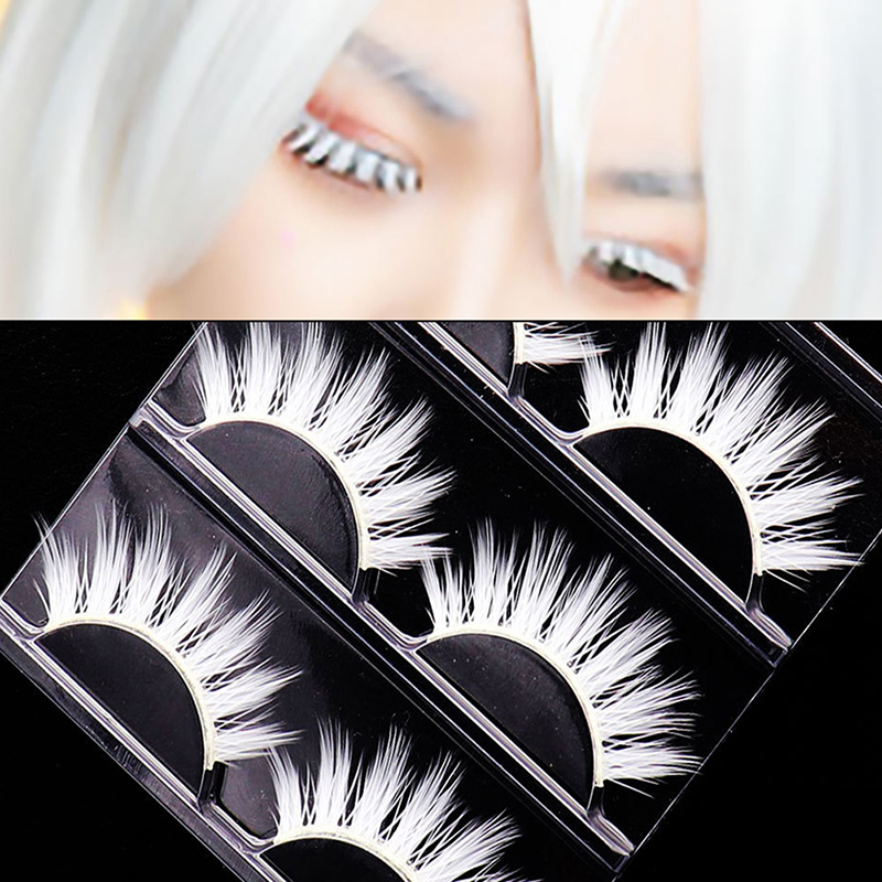 Cosplay  3 Pairs Silk 3D Mink  - Beauty Halloween Makeup reseña y precio