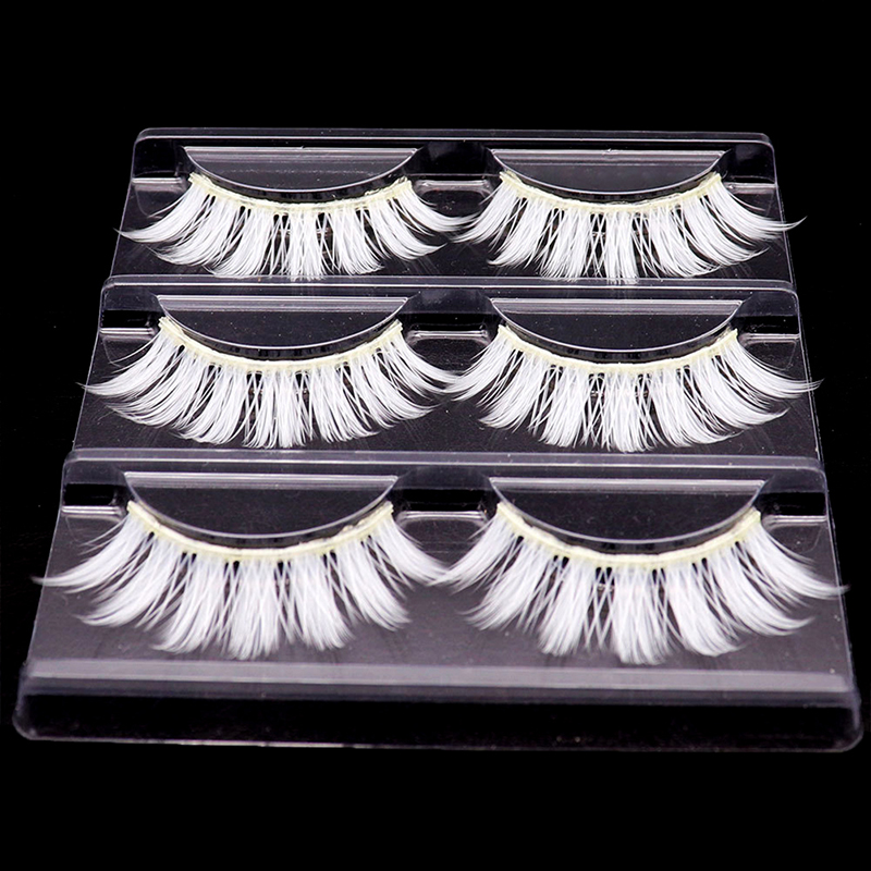 Cosplay  3 Pairs Silk 3D Mink  - Beauty Halloween Makeup reseña y precio