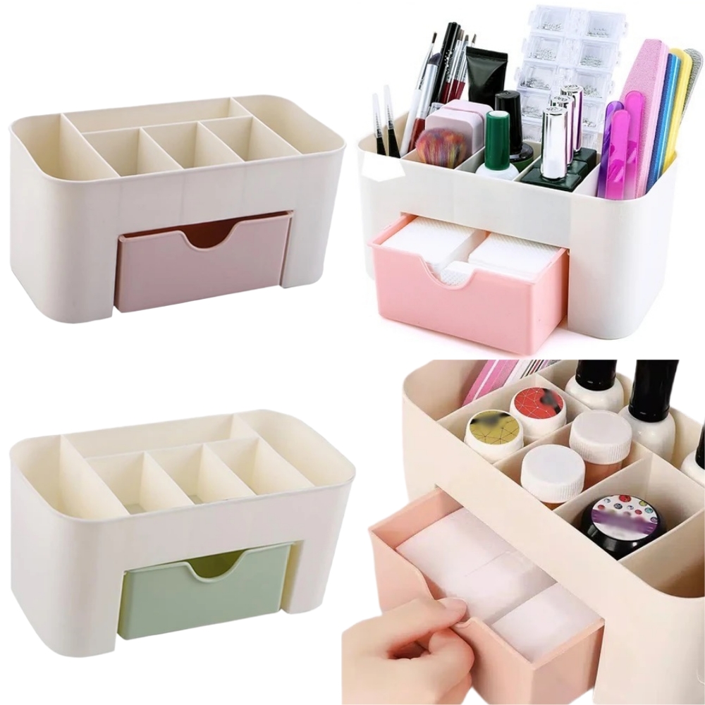 Nail Art Organizer Desktop Dra - Beauty Makeup Vanity reseña y precio