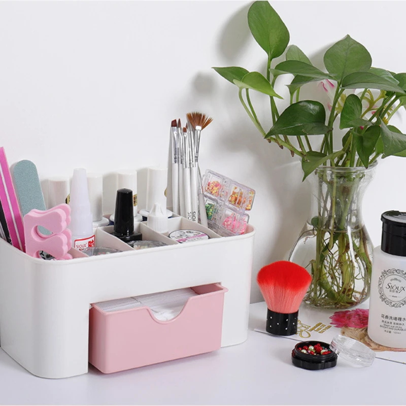 Nail Art Organizer Desktop Dra - Beauty Makeup Vanity reseña y precio