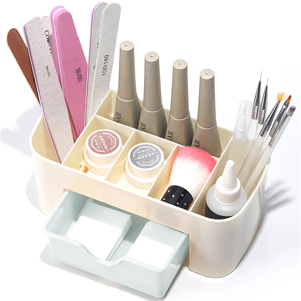 Nail Art Organizer Desktop Dra - Beauty Makeup Vanity reseña y precio