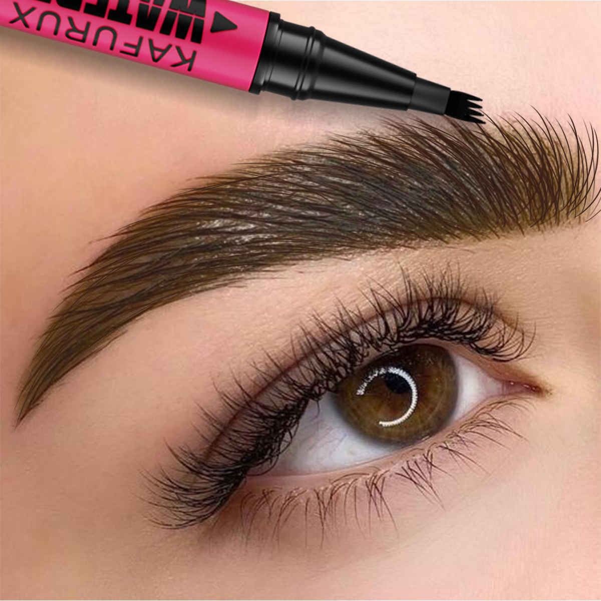 3-color Waterproof eyebrow pen - Eyebrow Pomade Pencil reseña y precio