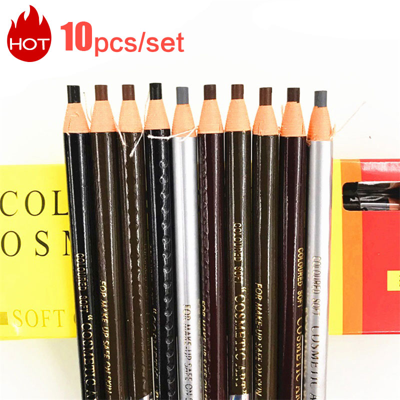 10pcs Eyebrow Pencil Women Mak - Eyebrow Pomade Pencil reseña y precio