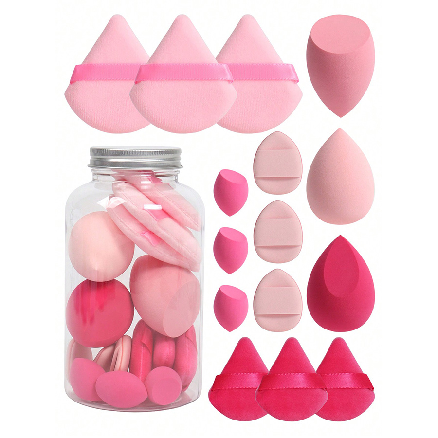 Set of 15 makeup sponges with  - Beauty Bay Makeup reseña y precio