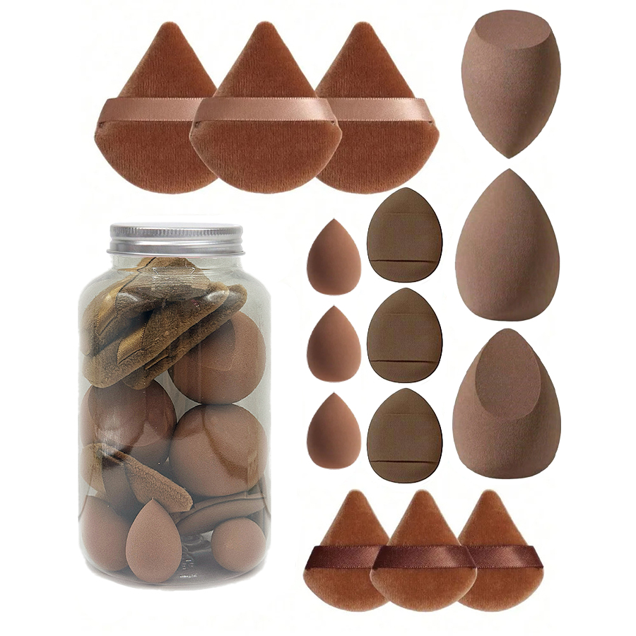 Set of 15 makeup sponges with  - Beauty Bay Makeup reseña y precio