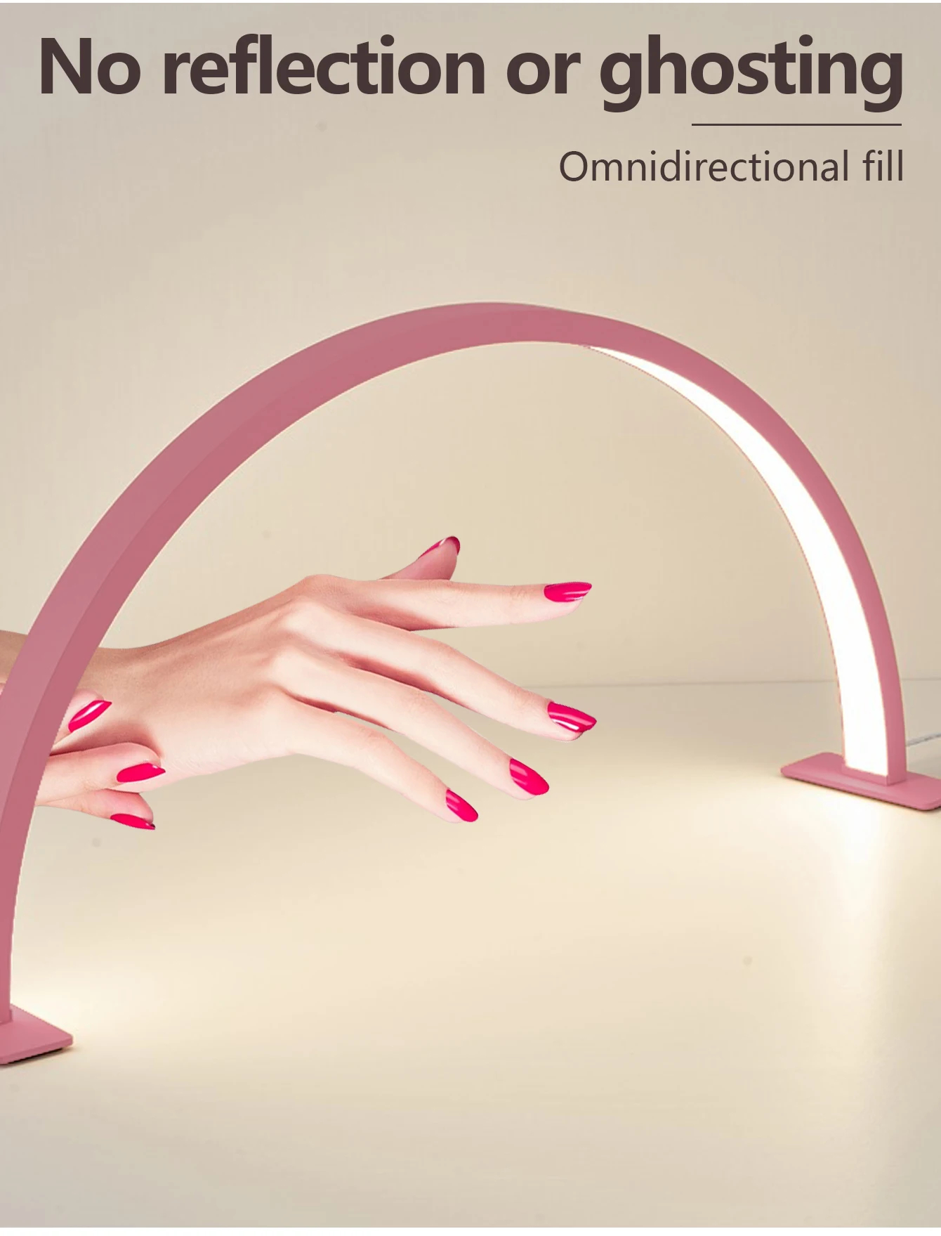 LED Nail Lamp Half Moon Beauty - Beauty No Makeup reseña y precio