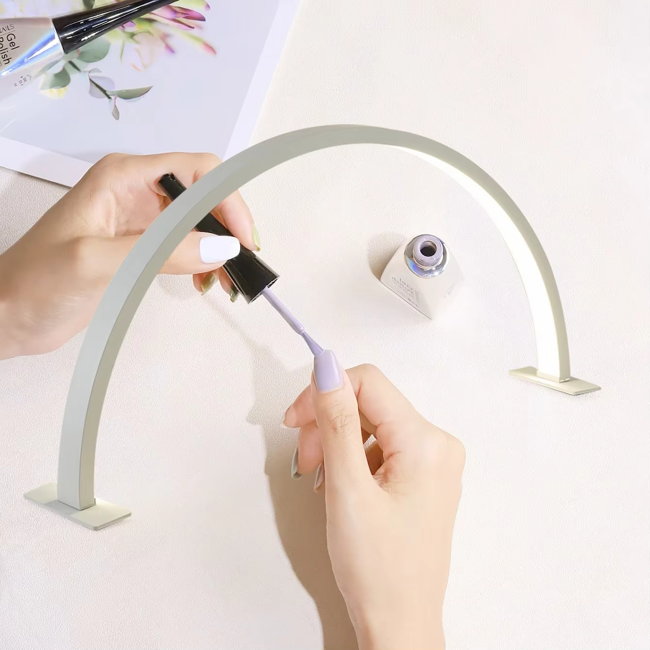 LED Nail Lamp Half Moon Beauty - Beauty No Makeup reseña y precio