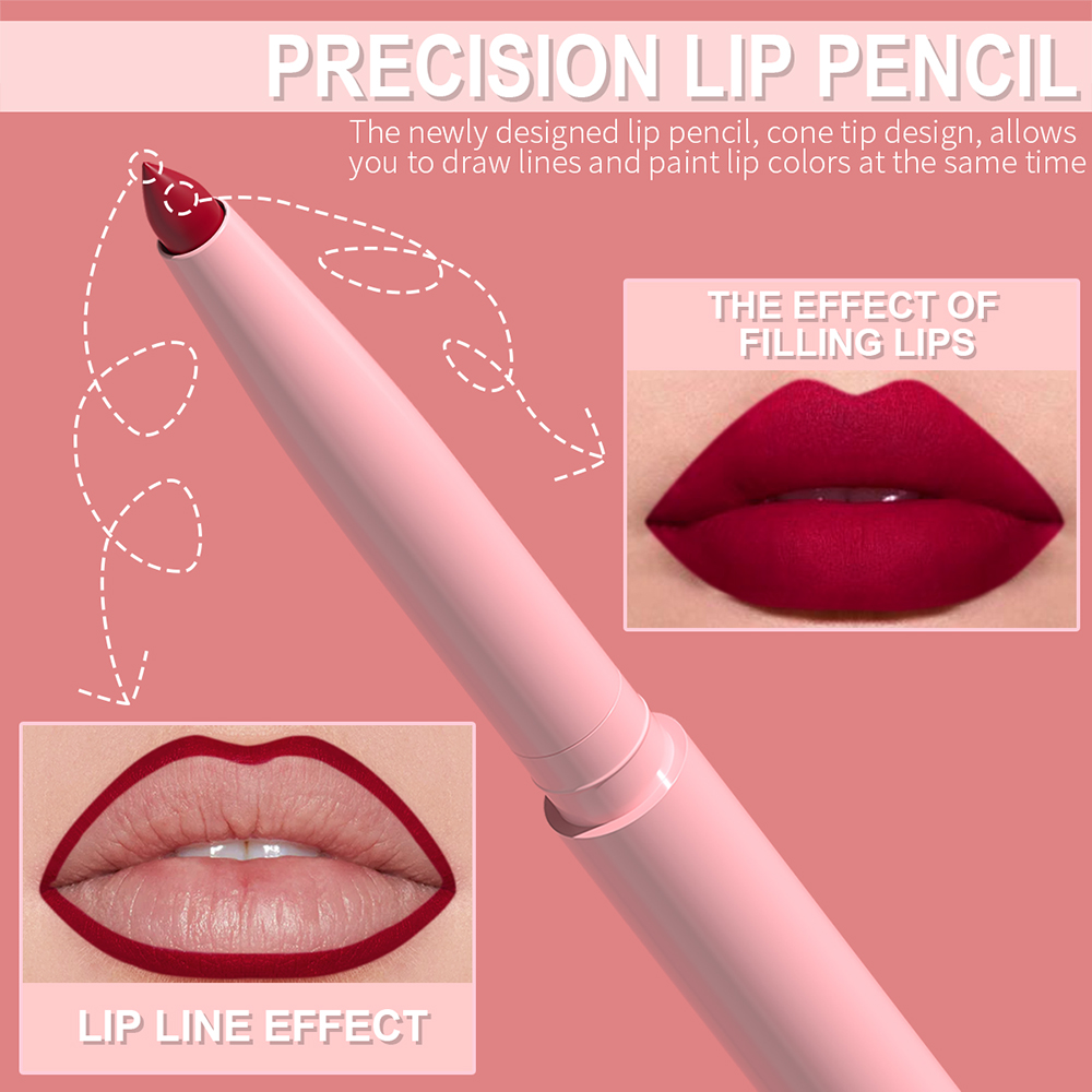 6pcs Lip Liner Pen Set Long-La - Beauty Linasi Makeup reseña y precio