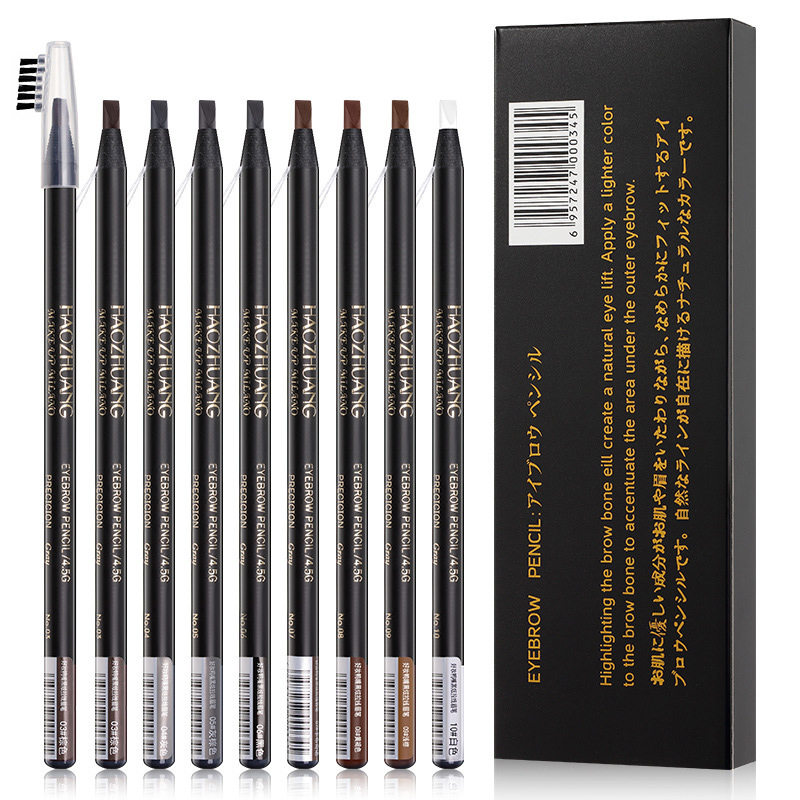 5PCS Haozhuang Eyebrow Pencil  - Eyebrow Pomade Pencil reseña y precio