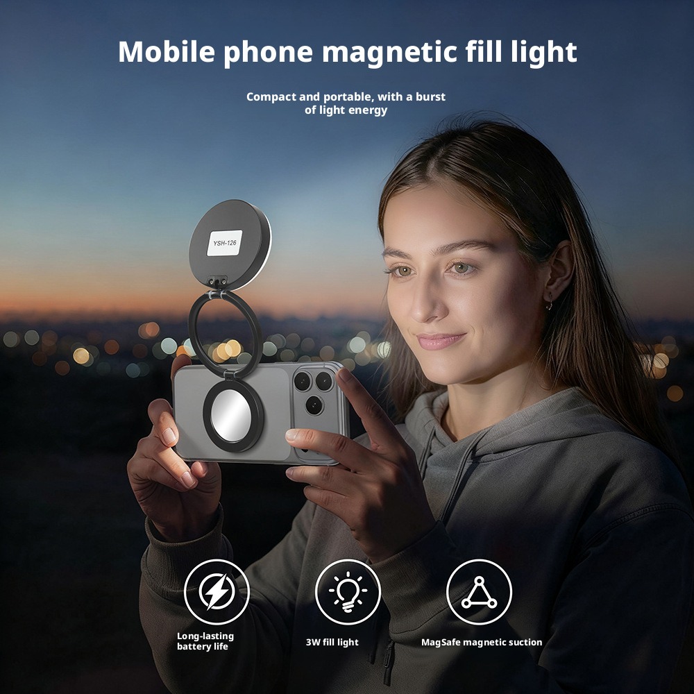 Magnetic Mobile Phone Fill Lig - Beauty No Makeup reseña y precio